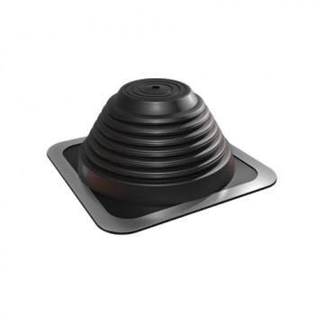 Doorvoermanchet 0-45° Ø6-102 mm zwart (203 x 203 mm) EPDM