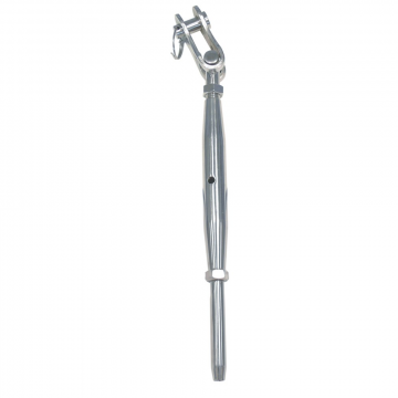 Wantspanner met toggle en draadterminal M6/4 mm RVS-316