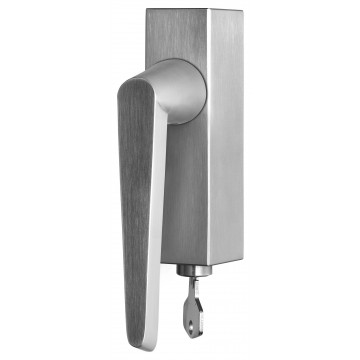 Draaikiepgarnituur Osiris Hertman CONE OH102-DKLOCK afsluitbaar mat RVS