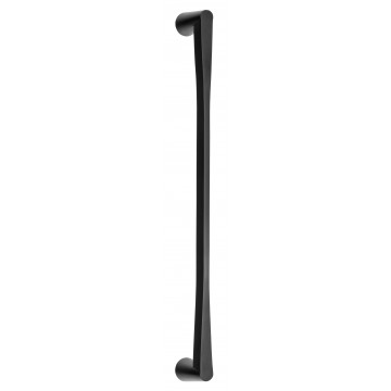 Deurgreep Osiris Hertman CONE OH400 PS greep 500 mm incl. doorgaande bevestiging PVD mat zwart RVS-304