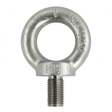 Oogbout M30 DIN 580 gesmeed RVS A4