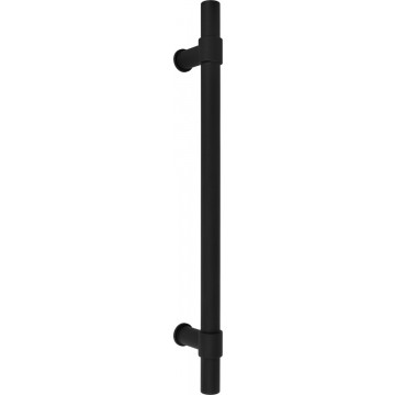 Glasdeurgrepen paar Piet Boon ONE PB400 PA set grepen 300-400 mm inclusief paarsgewijze bevestiging mat zwart