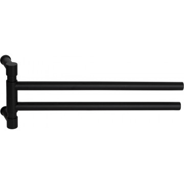 Handdoekstang Piet Boon ONE PB450 draaibaar mat zwart RVS-304