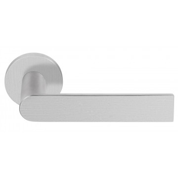 Deurkruk paar Piet Boon ARC PBA100-G geveerd op rozet mat RVS