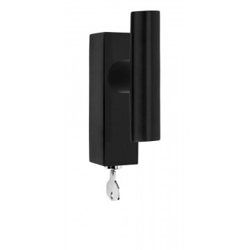 Set draaikiepgarnituren Piet Boon INC PBI103-DKLOCK afsluitbaar PVD mat zwart RVS-304