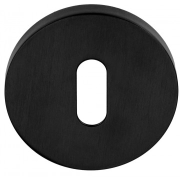 Sleutelplaatje Piet Boon INC PBIN53 53 mm PVD mat zwart RVS-304