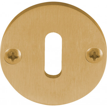 Sleutelplaatje Piet Boon ONE PBN50 50 mm PVD mat goud RVS-304