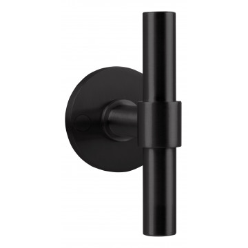 Knop Piet Boon ONE PBT15V/50 massief vast op rozet PVD mat zwart RVS-304