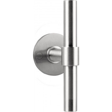 Deurkruk paar Piet Boon ONE PBT15XL/50 dubbel geveerd op rozet mat RVS
