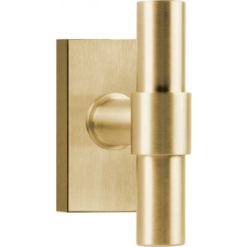 Draaikiepgarnituur Piet Boon ONE PBT20-DK niet afsluitbaar PVD mat goud RVS-304