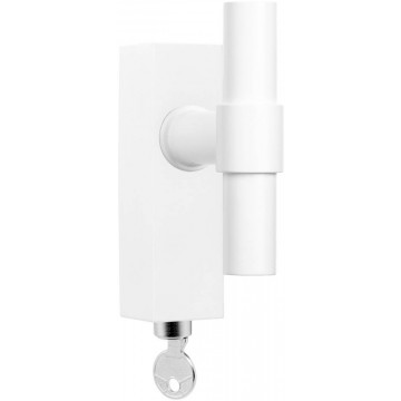 Draaikiepgarnituur Piet Boon ONE PBT20-DKLOCK afsluitbaar wit RVS-304