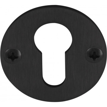 Cilinderplaatje Piet Boon ONE PBY50 50 mm PVD mat zwart RVS-304