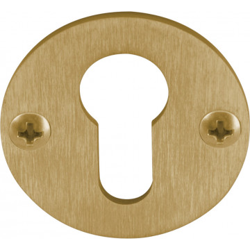 Cilinderplaatje Piet Boon ONE PBY50 50 mm PVD mat goud RVS-304