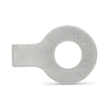 Ligborgplaat met één lip 19,0 mm DIN 93 RVS A4 (200 stuks)