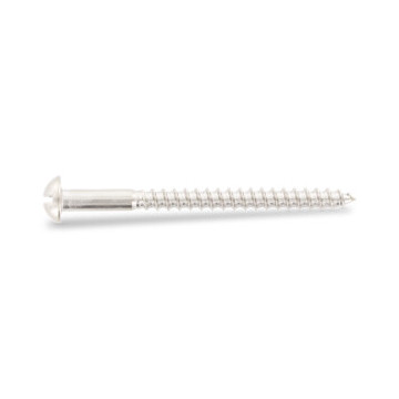Houtschroef bolkop 8,0 x 35 mm DIN 96 RVS A2-50 (100 stuks)