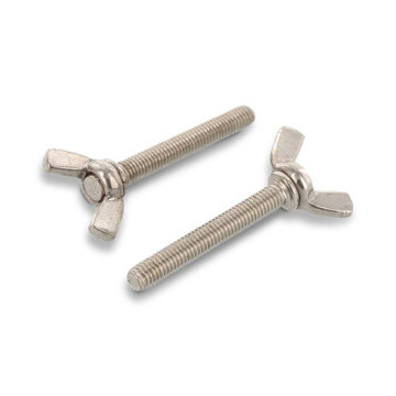 Vleugelschroef M6 x 10 mm Art. 316 RVS A2-50 (50 stuks)