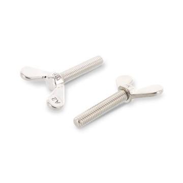 Vleugelschroef M5 x 10 mm DIN 316 RVS A4-50 (50 stuks)