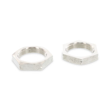 Gasmoer BG 1/4" DIN 431 RVS A2-50 SW22 (100 stuks)