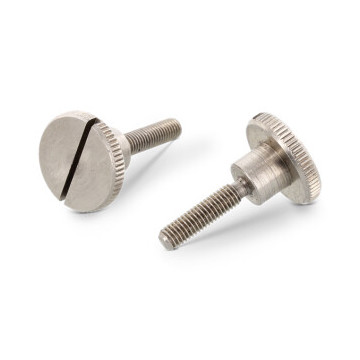 Hoge kartelschroef met sleuf M5 x 12 mm DIN 465 RVS A1 (25 stuks)