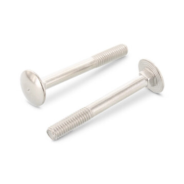 Slotbout M5 x 80 mm DIN 603 RVS A2-70 (100 stuks)