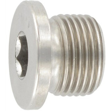 Afdichtingsschroef met flens G 3/4" DIN 908 RVS A4-50 SW12 (25 stuks)