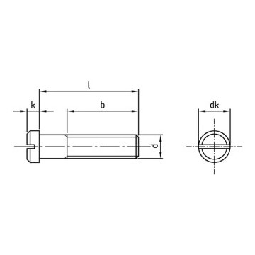 Metaalschroef kleine kop M3 x 5 mm DIN 920 RVS A2-50 (500 stuks)