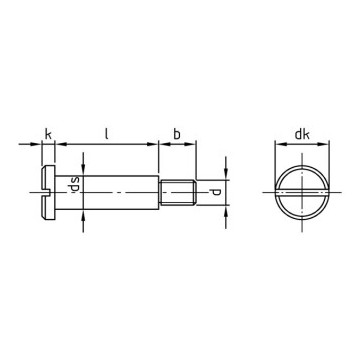 Metaalschroef met borst M3 x 10 mm DIN 923 RVS A1 (100 stuks) Metaalschroef met borst M3 x 10 mm DIN 923 RVS A1 (100 stuks)