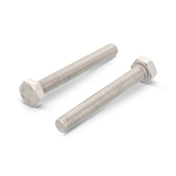 Zeskantbout M12 x 30 mm DIN 933 RVS A2-70 SW19 (50 stuks)