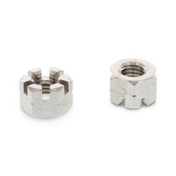 Kroonmoer M22 DIN 935 RVS A2-50 SW32 (25 stuks)