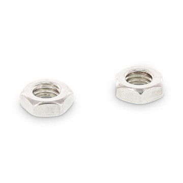Zeskantmoer laag M8 DIN 936 RVS A4 SW13 (500 stuks)