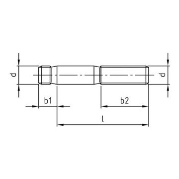 Tapeind 1d M14 x 30 mm DIN 938 RVS A2-50 (50 stuks) Tapeind 1d M14 x 30 mm DIN 938 RVS A2-50 (50 stuks)