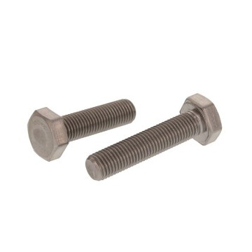 Zeskantbout M10 x 1,25 x 25 mm DIN 961 RVS A2-70 SW17 (100 stuks)