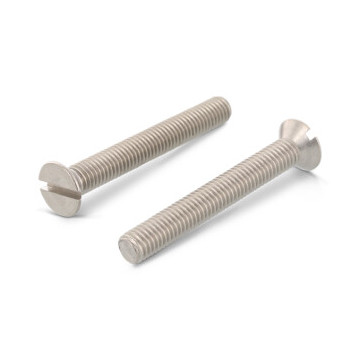 Verzonken schroef met sleuf M10 x 130 mm DIN 963 RVS A2-70 (50 stuks)