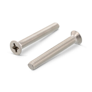 Verzonken schroef M10 x 16 mm DIN 965 RVS A2-70 PH4 (100 stuks)