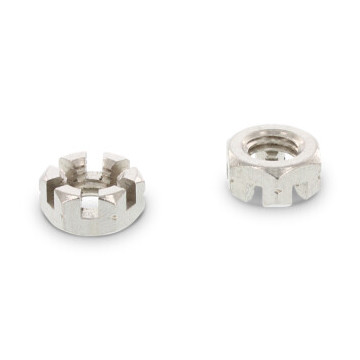 Kroonmoer laag M8 DIN 979 RVS A2-50 SW13 (50 stuks)