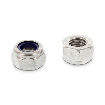 Borgmoer laag M6 DIN 985 RVS A2-70 SW10 (500 stuks)