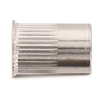 Seko insteekmoer open M8 x 15,5 mm Art. 1021 RVS A4 (250 stuks)