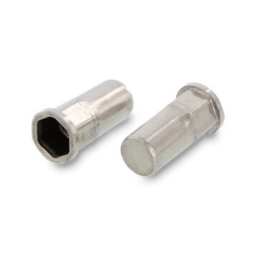 Flako insteekmoer gesloten met gedeeltelijke schacht M4 x 16,5 mm Art. 1030 RVS A2 SW5,9 (250 stuks)