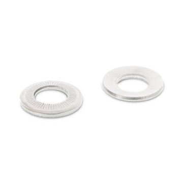 AFNOR contactschijf 3 x 10 x 0,6 mm NFE 25-511 RVS A2 (2000 stuks)