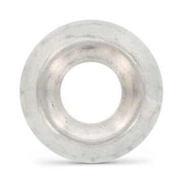 Rozet gestanst 10 mm NF E 27-619 RVS A4 (200 stuks)