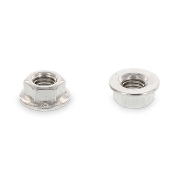 Flensmoer M6 DIN 6923 RVS A2-70 SW10 (200 stuks)