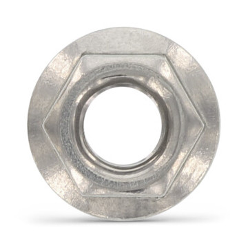 Flensmoer M12 DIN 6923 RVS A4-80 SW18 (100 stuks)