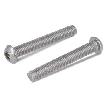 Platkopschroef M4 x 60/60 mm ISO 7380 RVS A2-50 TX20 (100 stuks)