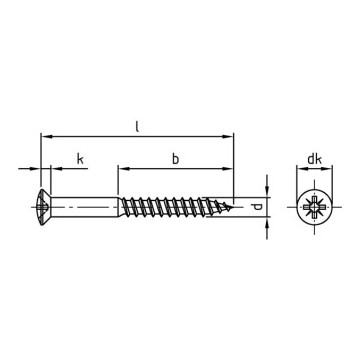 Houtschroef met lenskop Pozidriv 4,0 x 25 mm DIN 7995 RVS A2-50 PZ2 (200 stuks) Houtschroef met lenskop Pozidriv 4,0 x 25 mm DIN 7995 RVS A2-50 PZ2 (200 stuks)