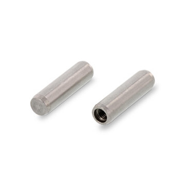 Cilindrische pen met binnendraad 6 x 35 mm DIN 8733 RVS A1 (100 stuks)