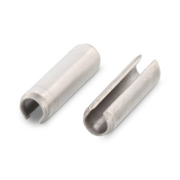 Spanbus zwaar model 3,5 x 6 mm ISO 8752 RVS 301 (1000 stuks)