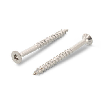 Quadra-Speed schroef 5,0 x 60/40 mm Art. 9042 RVS A4-50 TX25 (200 stuks)