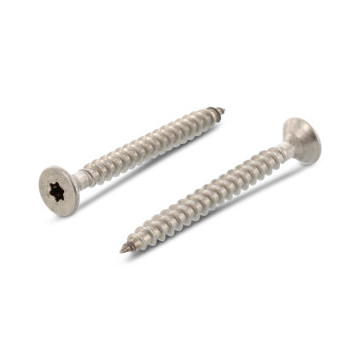 Seko houtbouwschroef met freesribben 8,0 x 90 mm Art. 9047 RVS A4-50 TX40 (100 stuks)