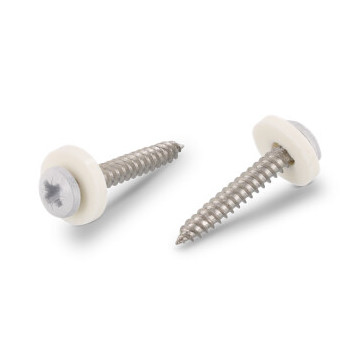 Vensterbankschroef C 3,9 x 16 mm RAL 9003 Art. 9066 RVS A2-50 PZ2 (1000 stuks)