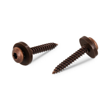 Vensterbankschroef C 3,9 x 19 mm Bruin Art. 9066 RVS A2-50 TX15 (200 stuks)
